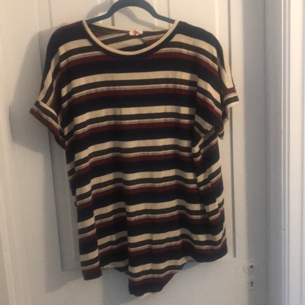 stripe blouse